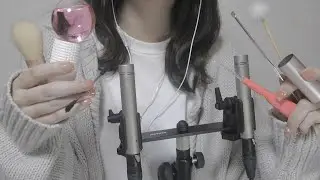 【ASMR】きみを眠らせる８種類の耳かき　8 types of ear picks that will make you sleepy.