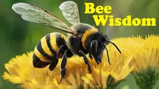 The Buzz of Bee Life Wisdom: Lessons from Nature's Tiny Architects