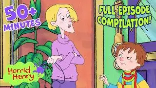 Henry's New Babysitter | Season 3 Clip Compilation | Horrid Henry | 50+ MINS