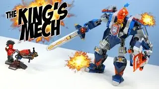 Обзор быстрой сборки LEGO Nexo Knights &laquo;Королевский мех&raquo;