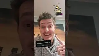 First time at the GRAMMYs is gonna be a blast! #musicproducer #GRAMMYs  #GrammyAwards #producer