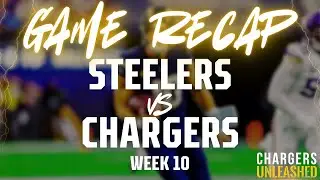Steelers vs Chargers SNF Game Recap | STATEMENT Win For Justin Herbert, Jim Harbaugh, & Defense