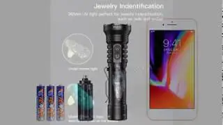 WUBEN P26 CREE XPG3 500 Lumens Dual Switch UV EDC Flashlight