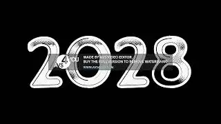 number 0 to 5000 neontech font