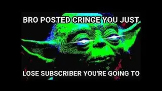 Gangster Yoda Sunday Stroll