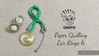 Ear Rings 6 | Paper Quilling | Craft 2020-18