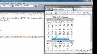 How to use  asp:HiddenField control and asp:Calendar control