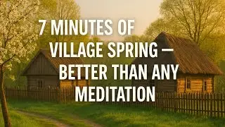 💕Nature Awakens:🌿The Sounds of Spring Without Words or Filters🐦#JustNature #VillageSpring