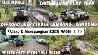 WISATA SERU OFFROAD ADVENTURE HUTAN PINUS CIKOLE LEMBANG BANDUNG - KEBUN TEH PTPN - 11 Februari 2023