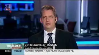 Jiř&iacute; Dienstbier v komentovan&yacute;ch Ud&aacute;lostech ČT k pražsk&eacute; koalici ODS a TOP09 - 24.11.2011
