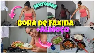 FIZ A MARMITA DO GABRIEL | A CAMA DA MINHA MÃE QUEBROU + FAXINA 