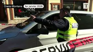 Images de Crans-Montana après l'incendie meurtrier