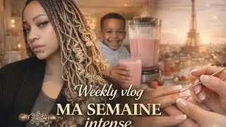 Weekly vlog entre courses smoothie hopital formation en ligne