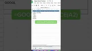 How to track your stock portfolio in google sheets