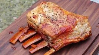 Dicke Rippe in Malzbierschokoladen Sauce