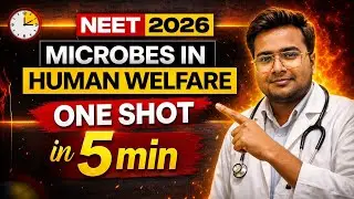 Microbes in Human Welfare One Shot Revision and Tricks Pneumonics | NCERT | NEET Biology #neet 