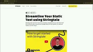 Stringtale: Simplify Static Text Changes in Your Codebase | Next.js & ReactJS
