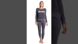 Betsey Johnson Performance Dreamer Waffle Split Hem Long Sleeve Tee | SwimOutlet.com