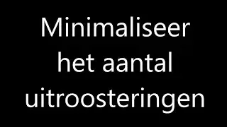 TopRooster Beheerder: Minimaliseer het aantal uitroosteringen