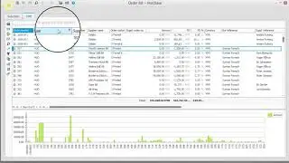 Oder List - Purchase in MONITOR ERP System