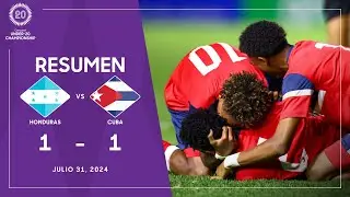 2024 U-20 Championship | Honduras vs Cuba | Cuartos de Final