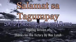 Salamat sa Tagumpay | Piano | SATB