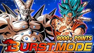 GDC Blue Goku и Omega Burst Modes! Как получить 9000 очков! (Битва Доккан)
