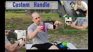 Custom made Handle for Arm Wrestling / Grip Strength (review)