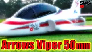 I Crash Tested the Arrows Viper RC Plane on My FIRST FLIGHT!