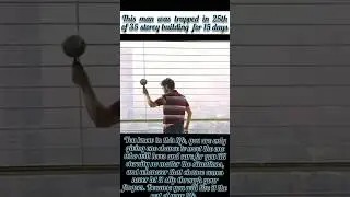 This man gets trapped in 25th of 35 storey building for 15 days facing his last moments. #movierecap
