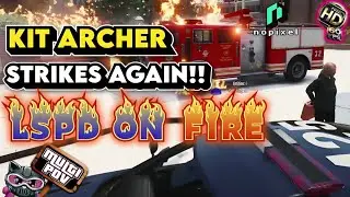 LSPD Loses MRPD to Kit Archer (Multi POV) | NoPixel 4.0 GTA RP