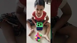 Shape Learning through play #baby #babyshorts #babylearning  #play #shorts