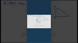 Why is sin&sup2;&theta; + cos&sup2;&theta; = 1? 🤔 | Easiest Proof #Shorts #mathvisualization   #mathematicclass10 #class10