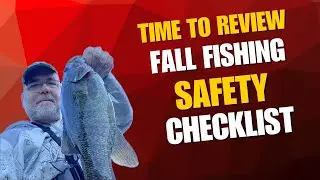 Fall Fishing Safety Checklist