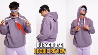 Burger Bae Hoodie Review 😍 || Hoodie Style Tips 2023 || Style Saathi