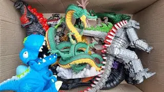 Monster Kaiju Godzilla x Kong, Mechagodzilla, Shin Godzilla, Biollante, Ice Rex, Dragon Ball, T-Rex