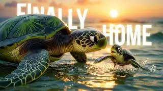 The Turtle&rsquo;s Journey Home 🌊 An Emotional 3D Animation (Short Film)