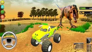 Offroad Monster Truck Simulator Game || Android Gameplay || Offroad Gadi Driving #shortsfeed