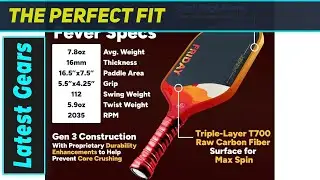 Friday Fever Paddle: The Electric Touch Pickleball Revolution!