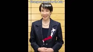 Strongest countries in Asia #history#geographythroughmaps #militaryranking#edit