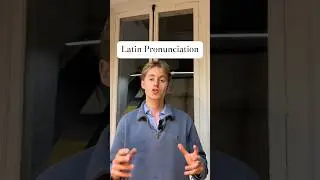 How to pronounce Latin properly