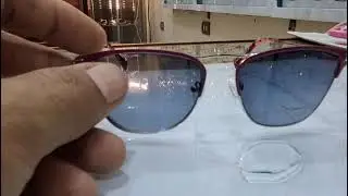 نظارات طبية بعدسات سحرية 🤣بتغمق عند التعرض للشمس وتتحول تبقى شفافة أما تبعد عن الشمس عملية جدا 
