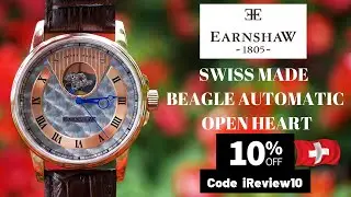 THOMAS EARNSHAW BEAGLE SWISS MADE OPEN HEART WATCH REVIEW (2019)