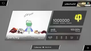 [Phigros] siqlo - &rho;ars/ey (HD Lv.11) | ALL PERFECT