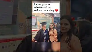 Behind every successful woman, it's her parents who supported her❤️ #success  #motivation #women