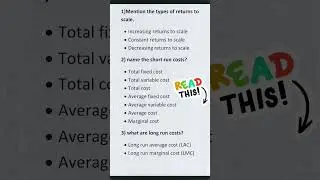 2 PUC 2 marks microeconomics important questions