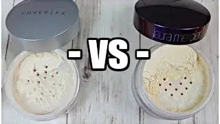 Battle of the LOOSE POWDERS | CoverFX vs. Laura Mercier