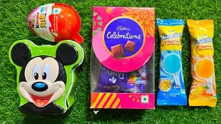 Surprise Kinder Joy eggs opening Video | disney minnie mouse chocolate box | Lollipop candy Opening