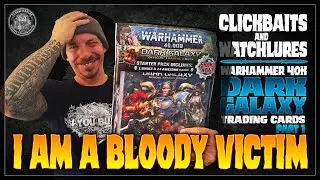 WARHAMMER 40K DARK GALAXY - My personal victim crusade PART I #tradingcards #warhammer40k
