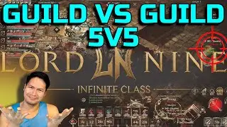LORDNINE: PVP 5v5 and Guild vs Guild. (30v30) #lordnine  #stove  #playtoearn #mmorpg #jamskee #nft